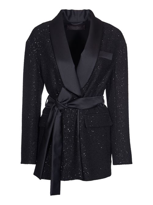 Wool blend jacket with microsequins MAX MARA | 2421046054600001